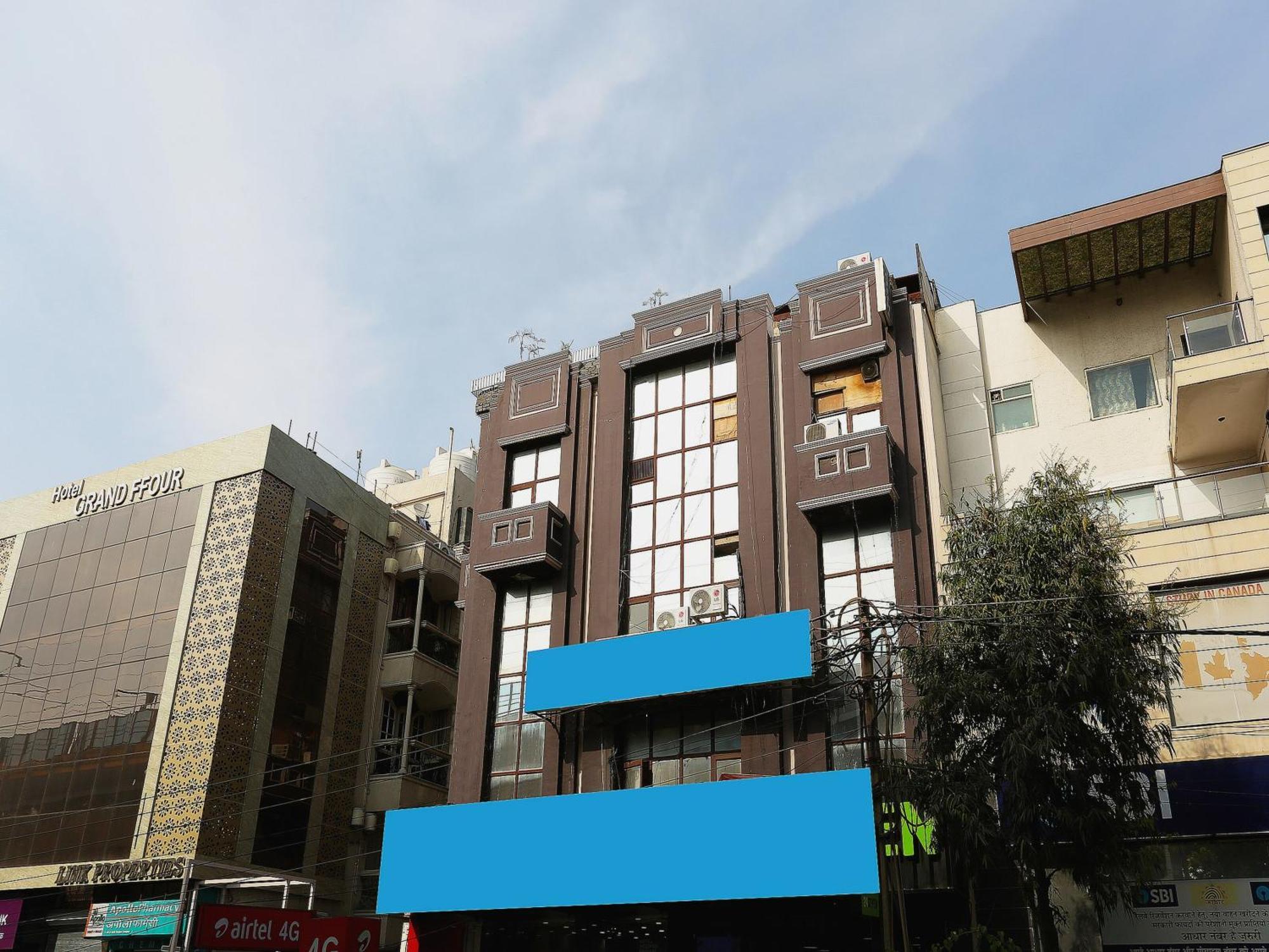 Oyo Flagship Hotel F Five Нью-Делі Екстер'єр фото